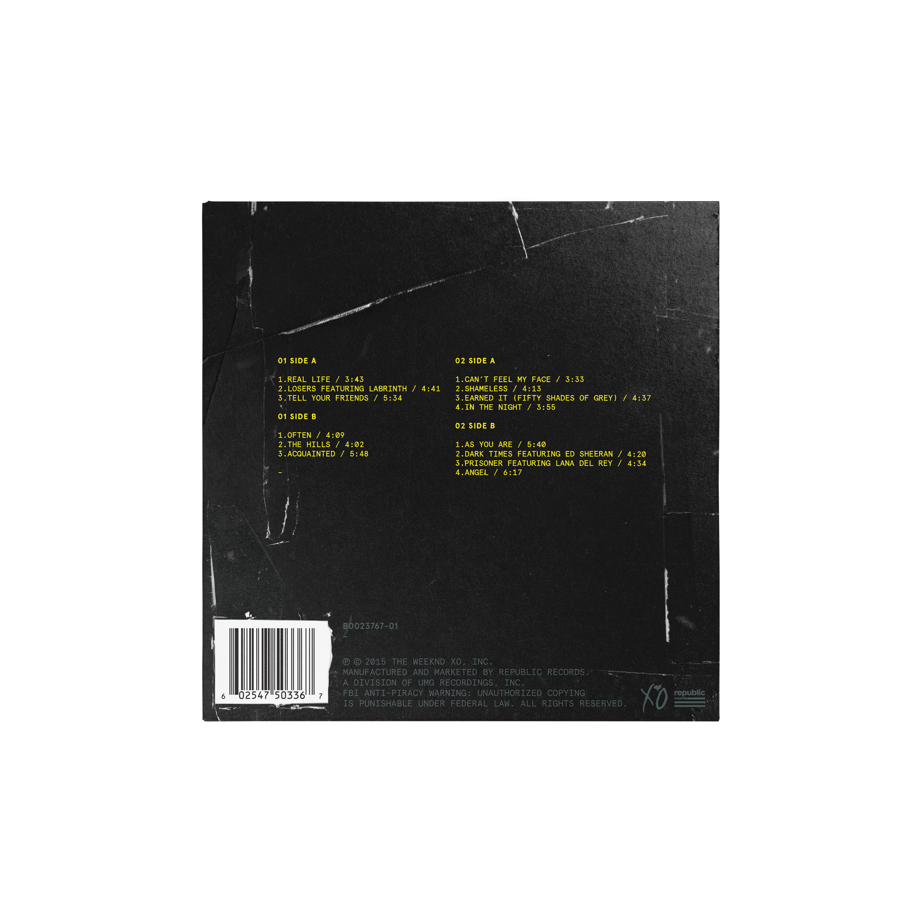The Weeknd BEAUTY BEHIND THE MADNESS 2LP BEAUTY BEHIND THE MADNESS 2LP 410941