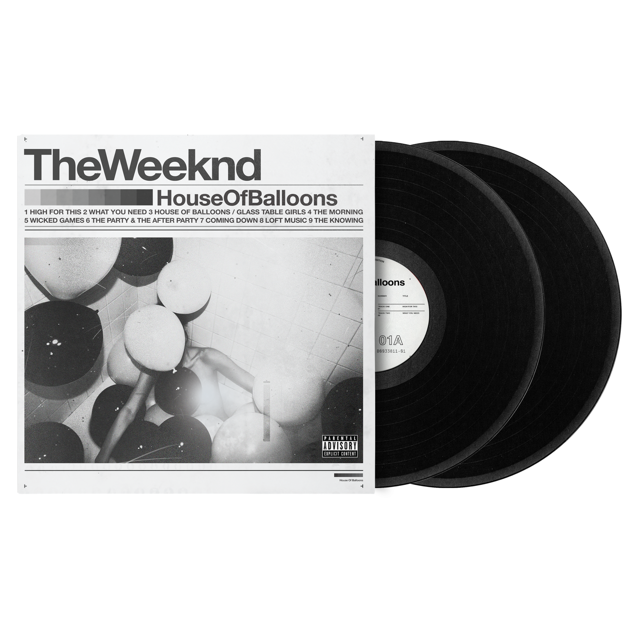 The Weeknd HOUSE OF BALLOONS DECADE COLLECTOR’S EDITION 2LP HOUSE OF BAL 2LP 410919