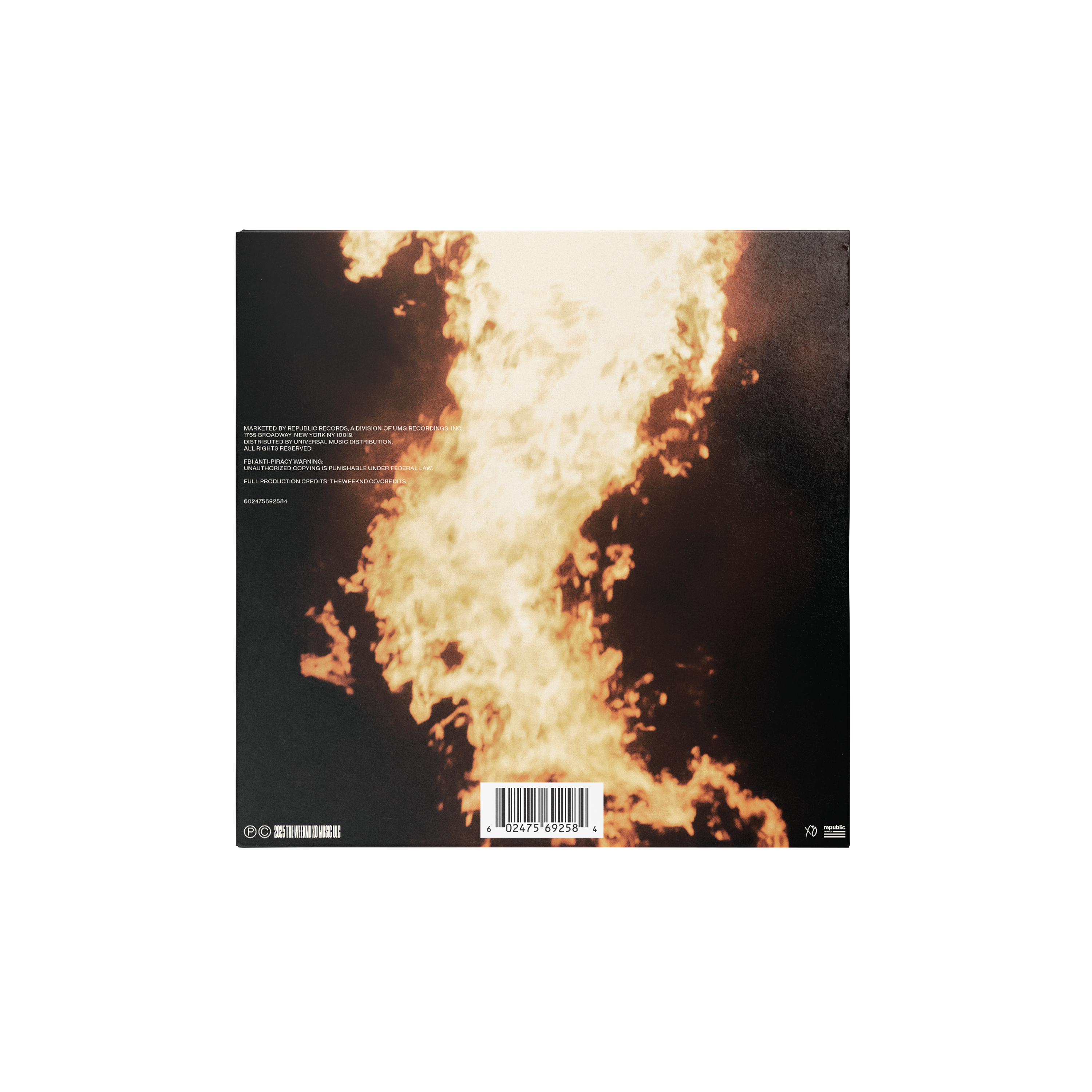 The Weeknd Hurry Up Tomorrow (Complete Edition) Clear Vinyl 2LP (Complete Edition) Clear Vinyl 2LP 397429