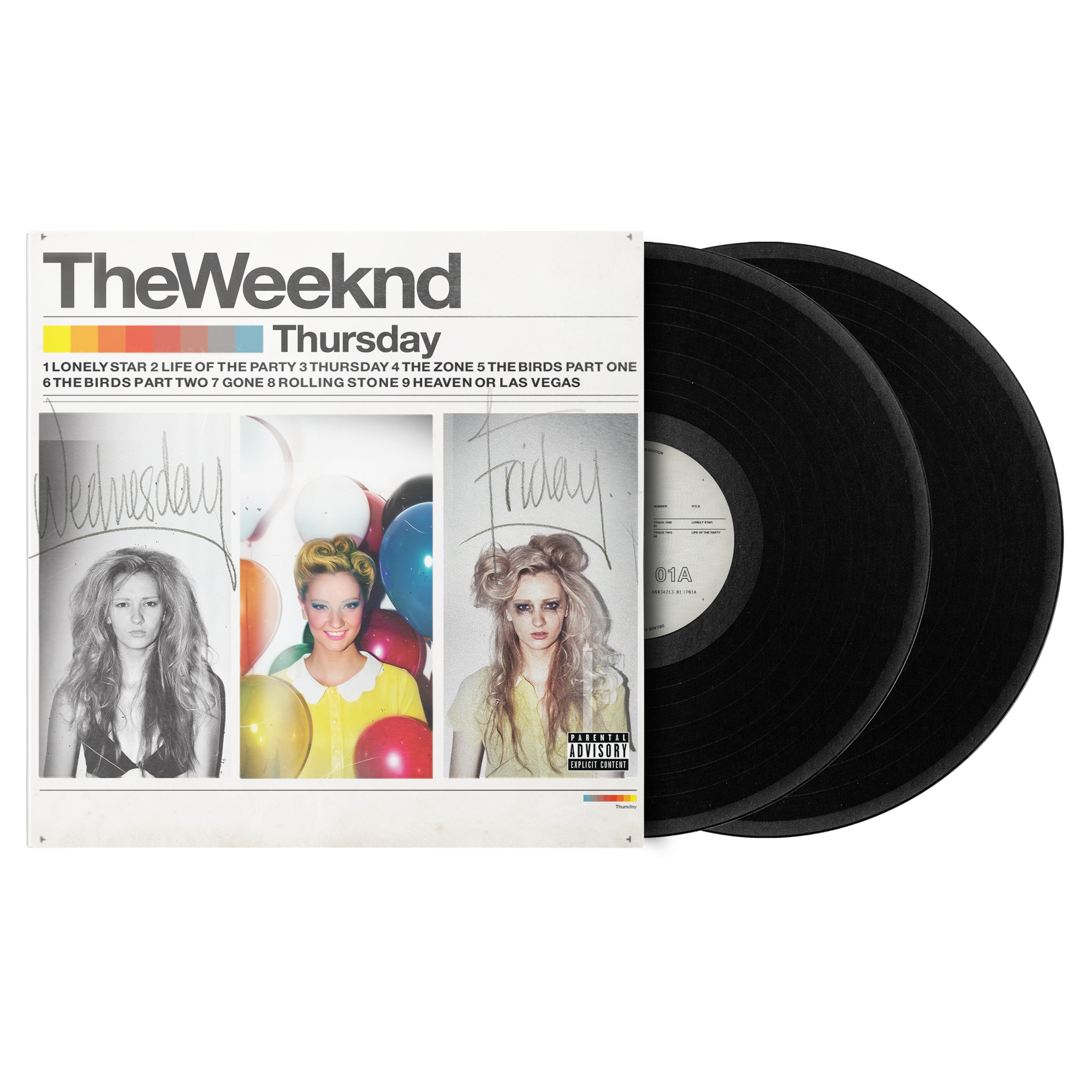 The Weeknd THURSDAY DECADE COLLECTOR’S EDITION 2LP THURSDAY 2LP 412029