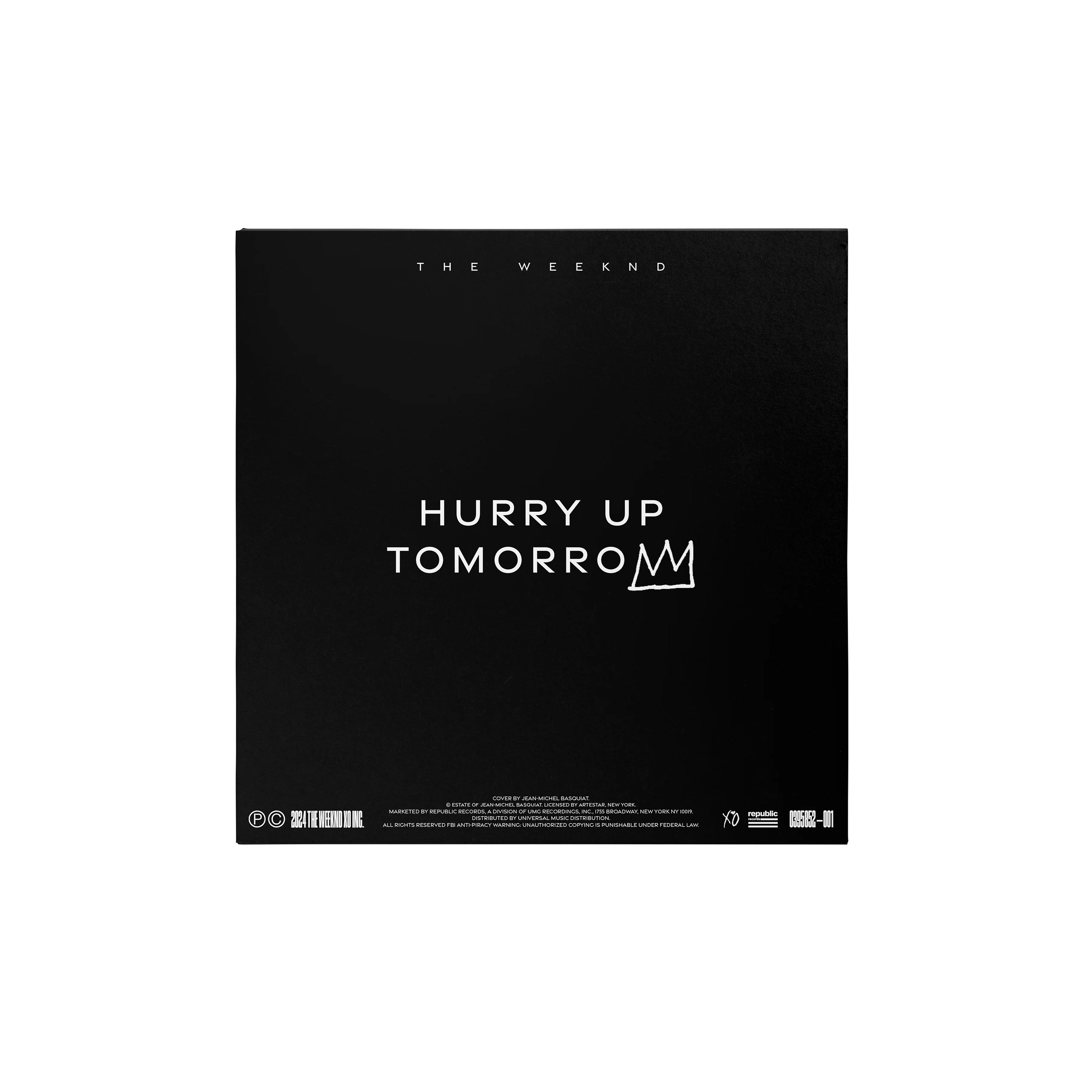 The Weeknd The Weeknd x Basquiat ‘Hurry Up Tomorrow’ Collector’s Edition Vinyl Collector’s Edition Vinyl 411025