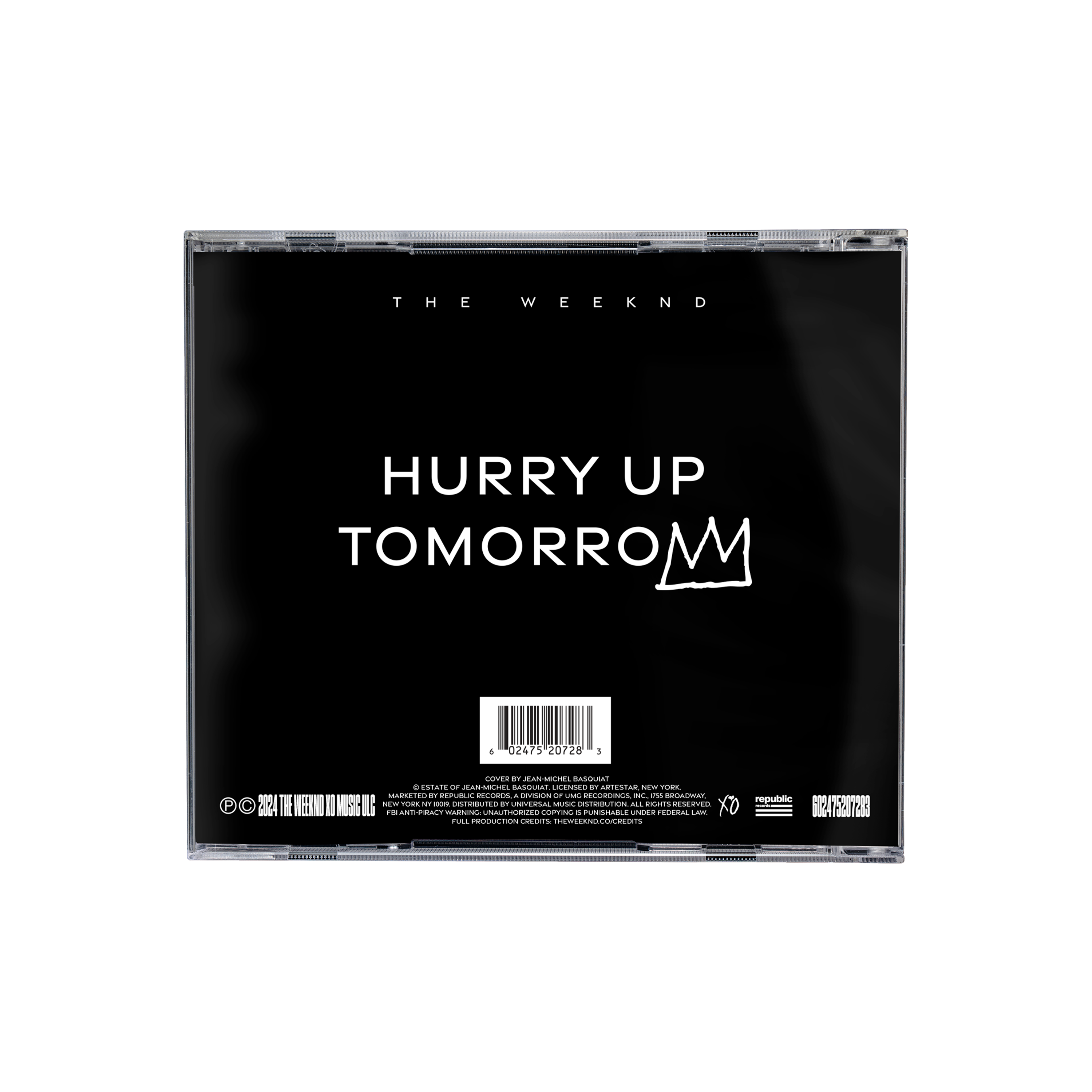 The Weeknd The Weeknd x Basquiat ‘Hurry Up Tomorrow’ Collector’s Edition Basquiat ‘Hurry Up Tomorrow’ Collector’s Edition 411013