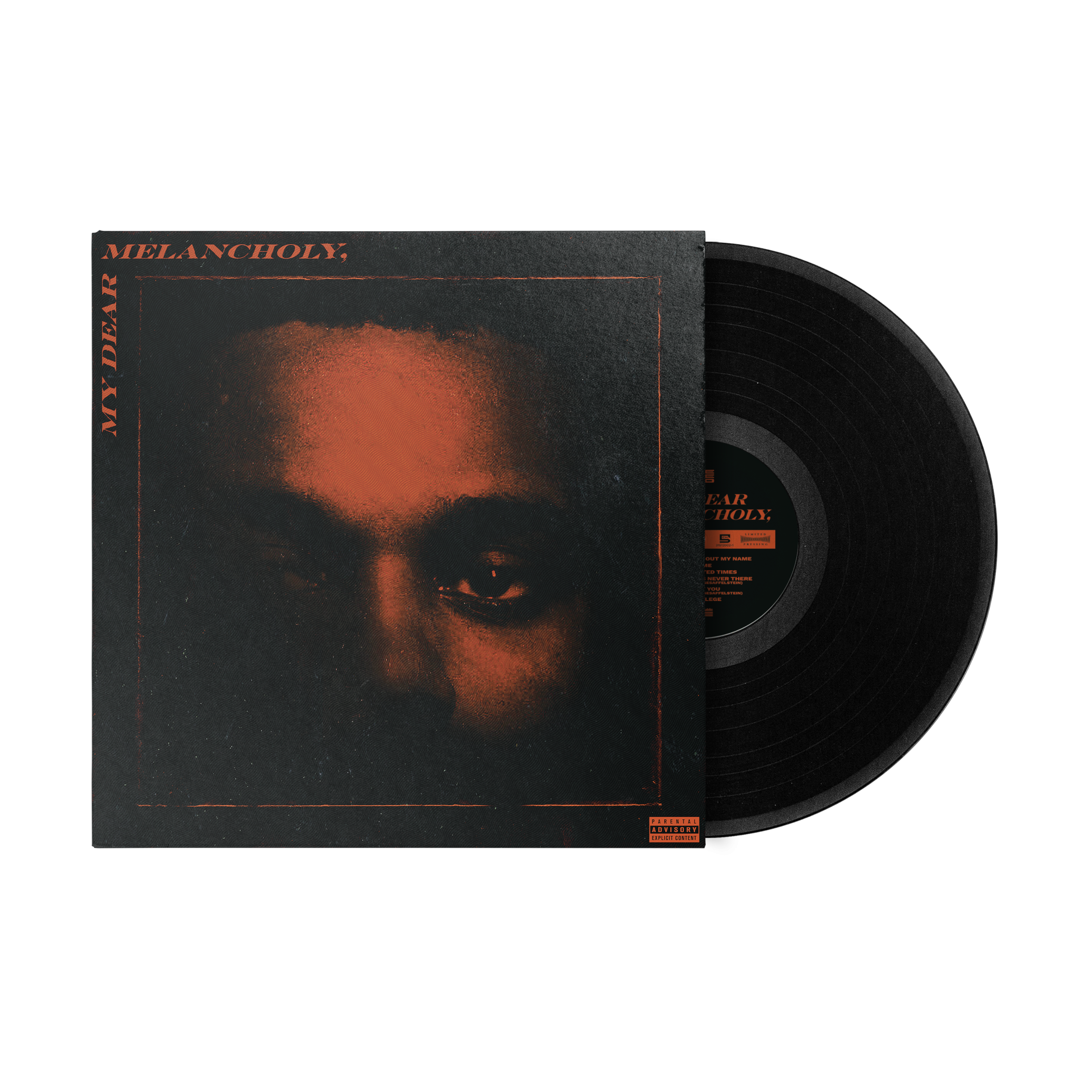 Weeknd,The MY DEAR MELANCHOLY, 1LP Vinyl 410953