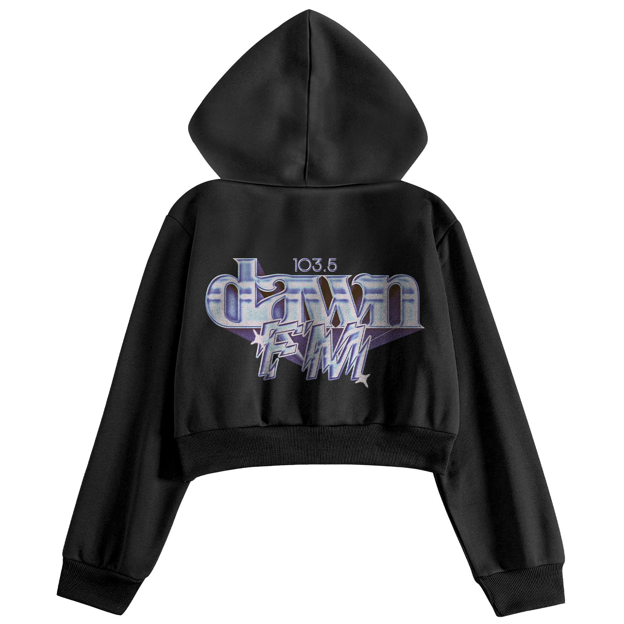 The Weeknd DAWN FM WOMENS ZIP HOODIE Kapuzenjacke 430802
