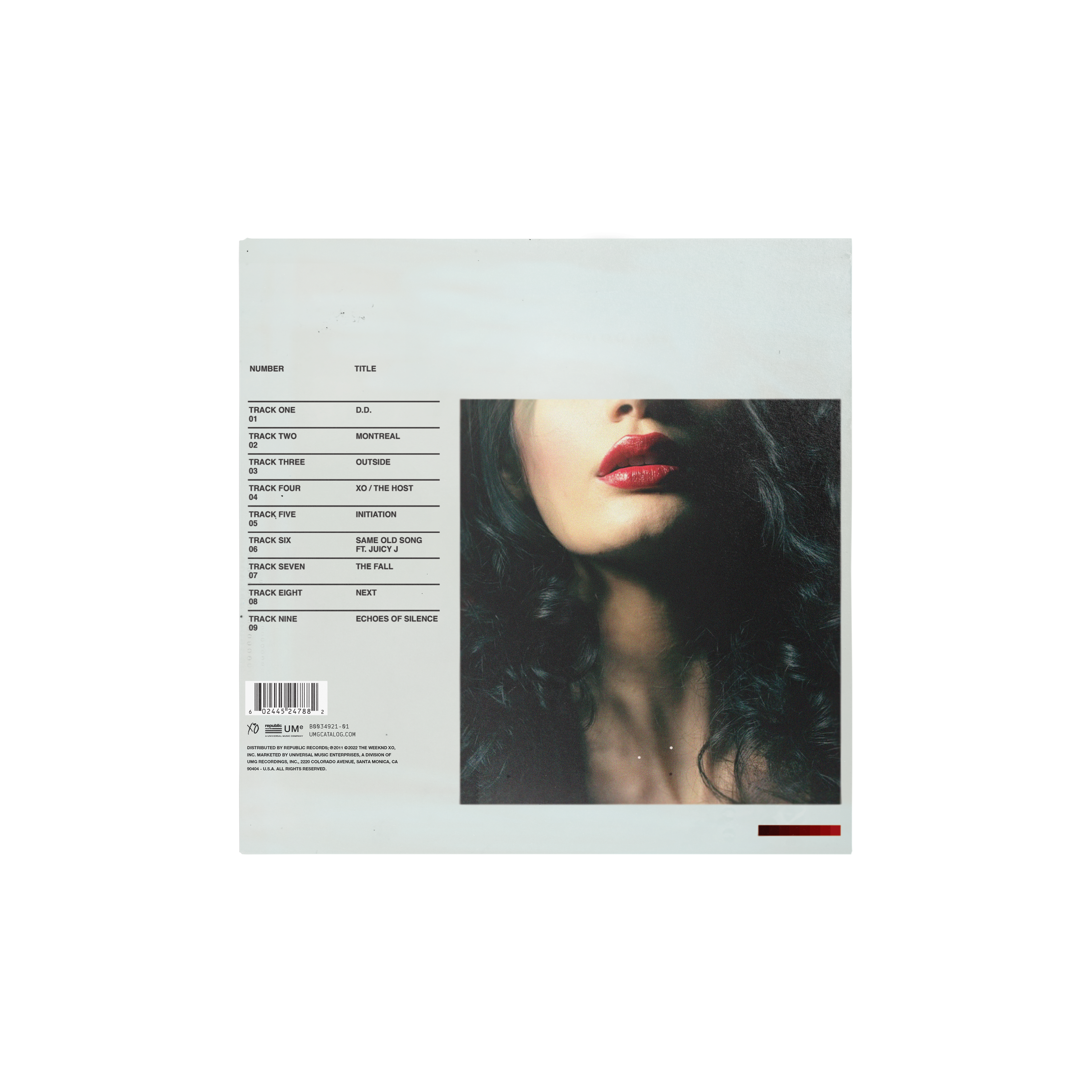 The Weeknd ECHOS OF SILENCE DECADE COLLECTOR’S EDITION 2LP ECHOES OF SILENCE (2LP) 410931