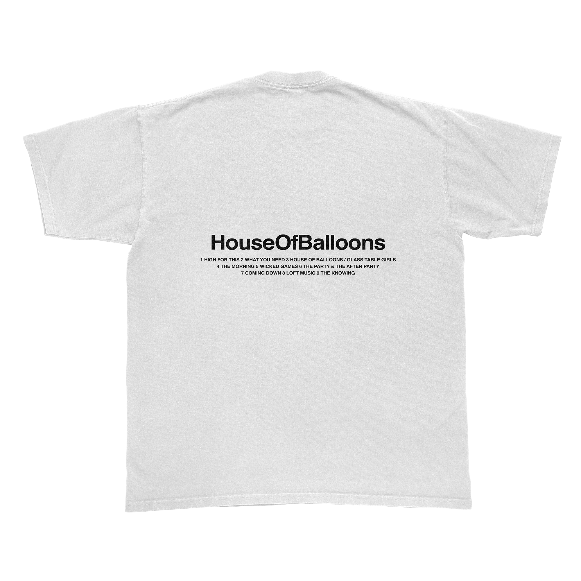 The Weeknd HOUSE OF BALLOONS TEE T-Shirts 430634