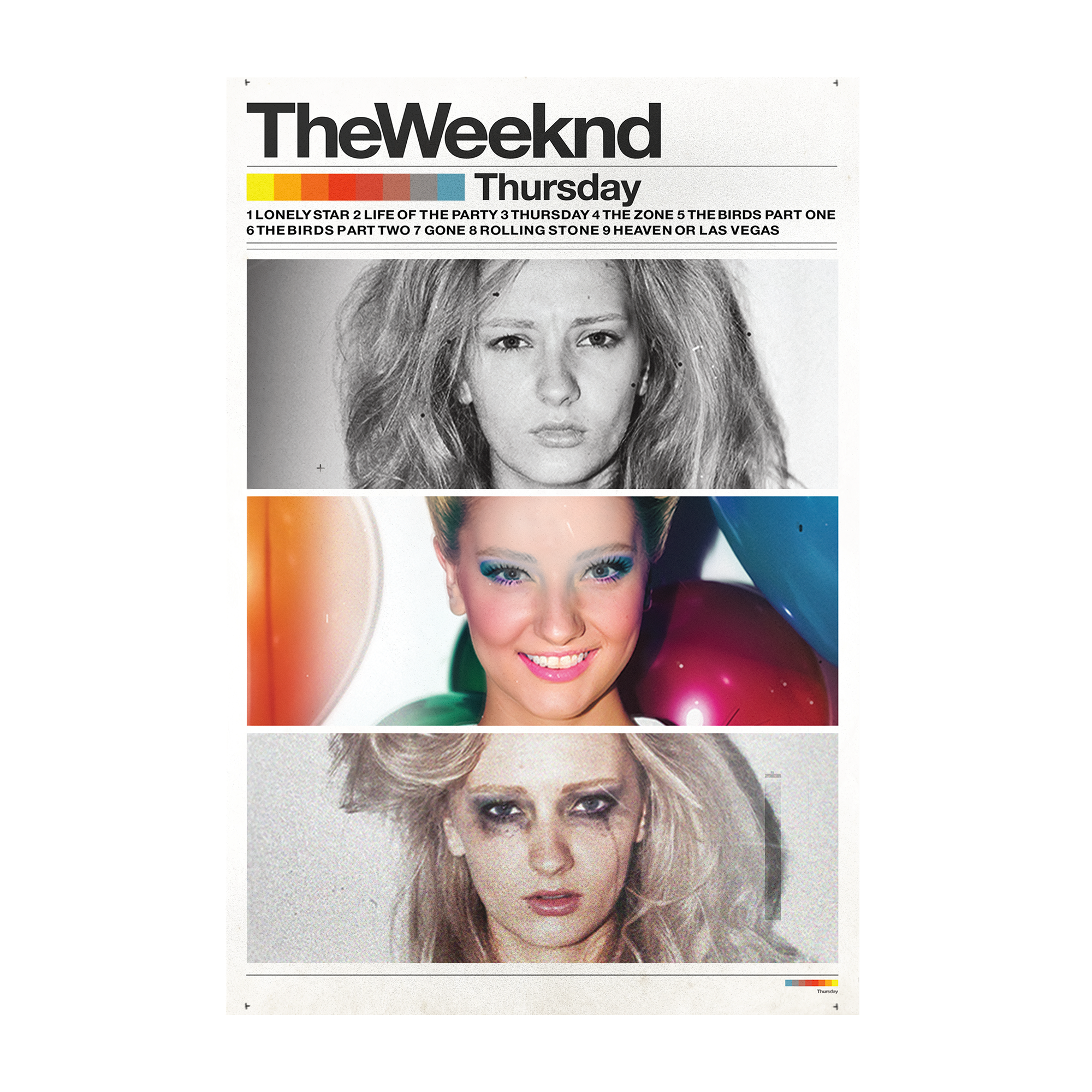 The Weeknd THURSDAY POSTER Poster 430806