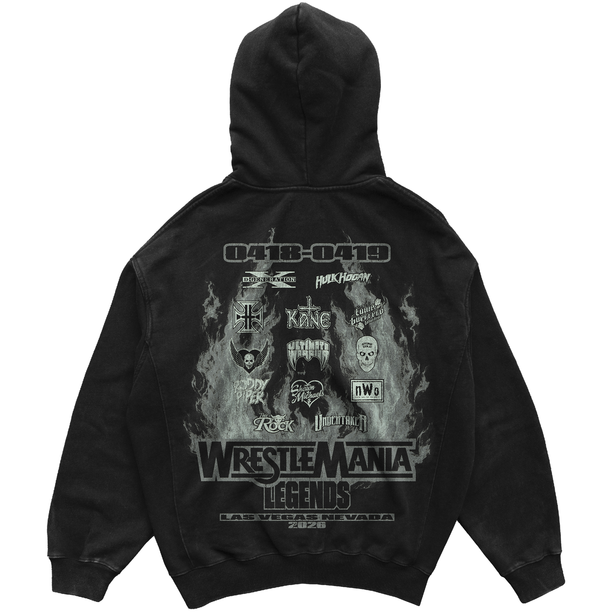 The Weeknd WWE x XO LEGENDS ZIP HOODIE Sweatjacke 442307